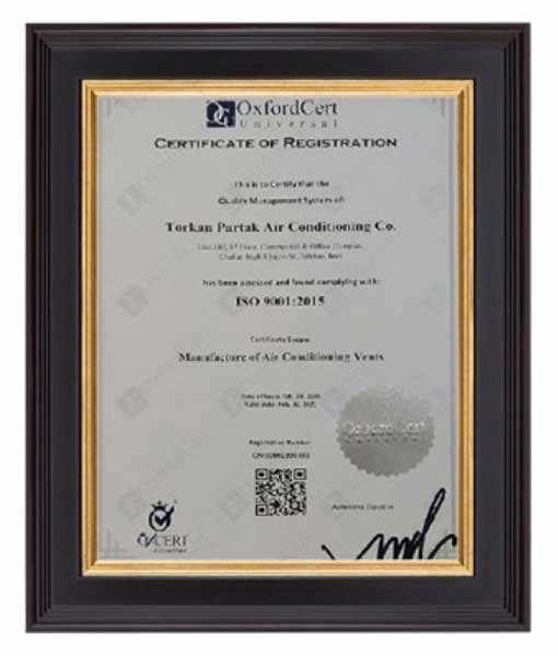 شرکت تهویه مطبوع ترکان پارتاک