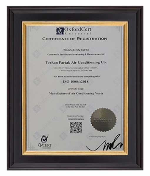 شرکت تهویه مطبوع ترکان پارتاک