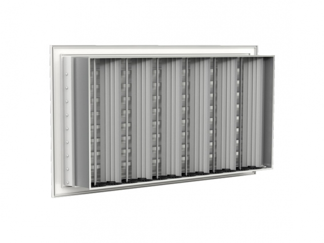 دریچه پره Z با دمپر متقابل